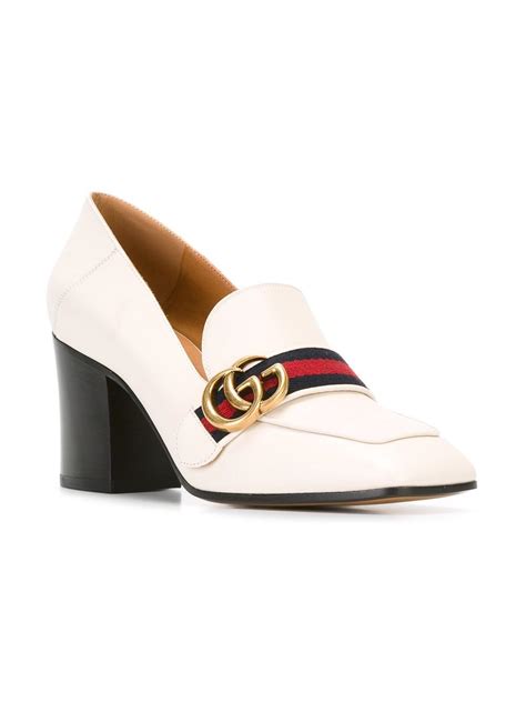 gucci gg web pumps|gucci pumps price.